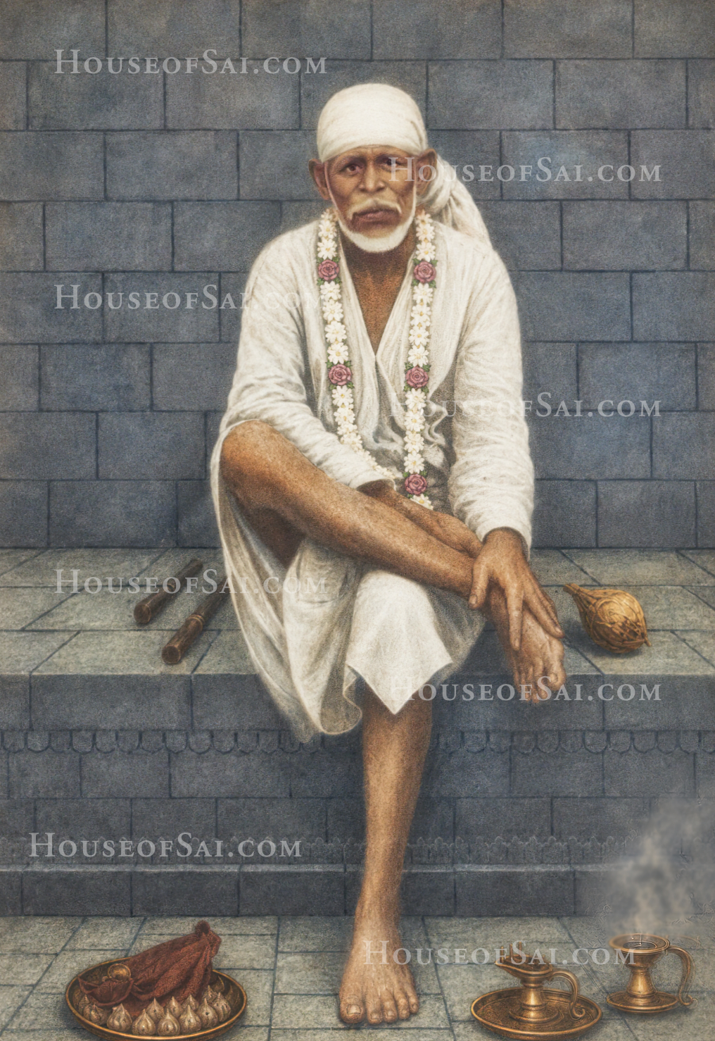 Sai Baba's Image Worshipped by Purandare