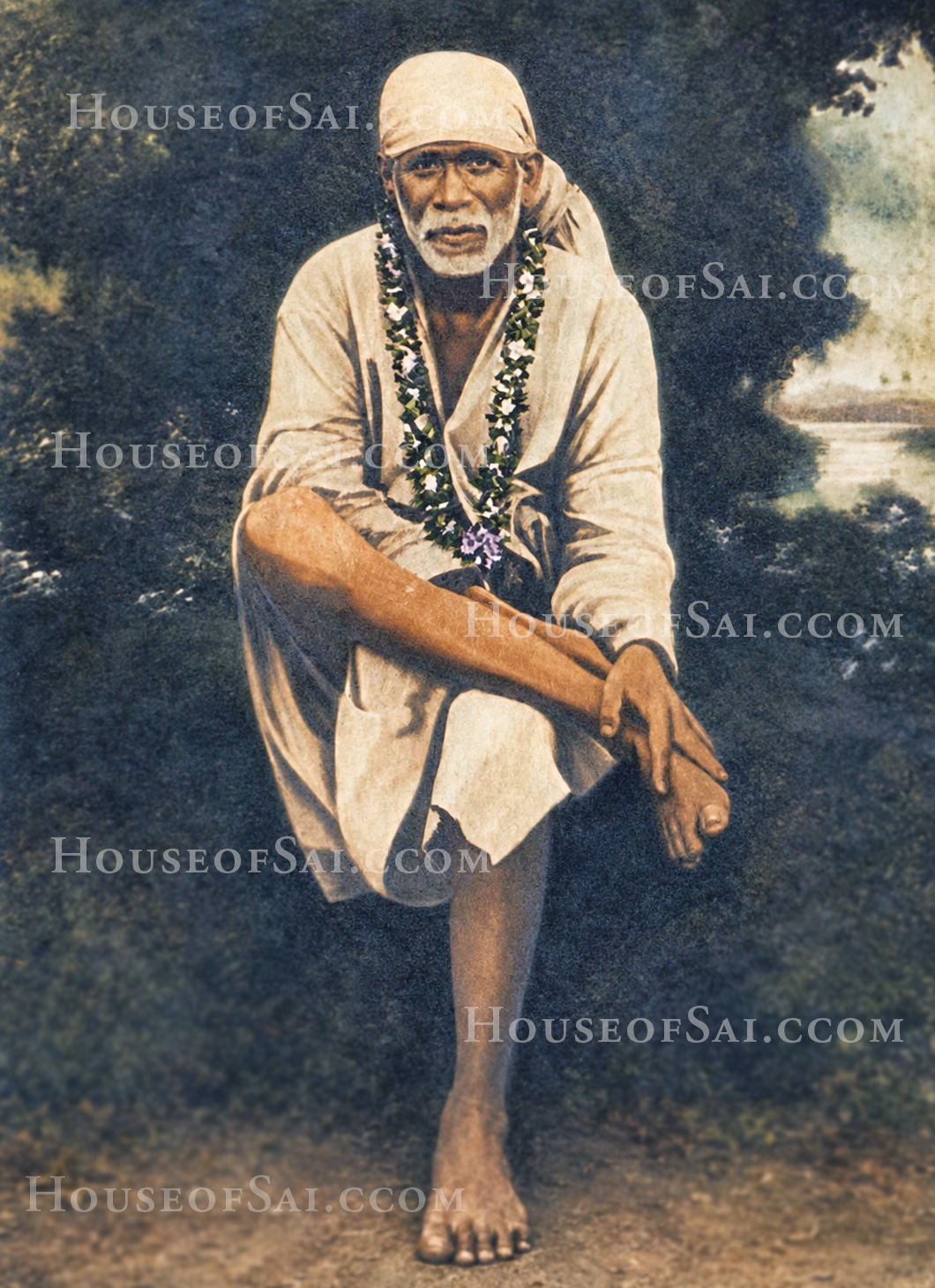 Sai Baba's Image Worshipped by Sadhu Bhaiya