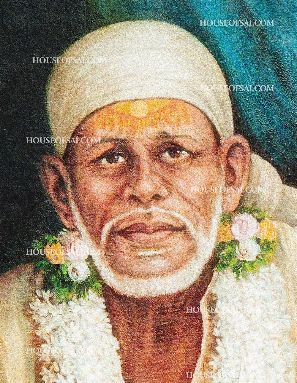 Baba's Divine Portrait (Gawankar) – House of Sai
