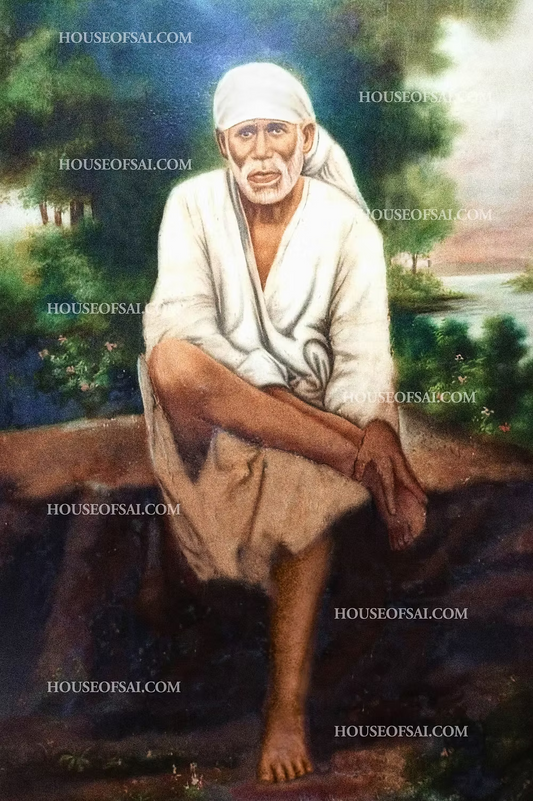 A Very Rare Portrait of Sri Sai Baba (Kesarkar)