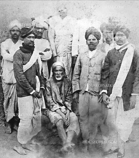 Sri Sai Baba with His Devotees
