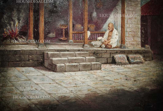 Sai Baba in Dwarkamai (Tarkhad)